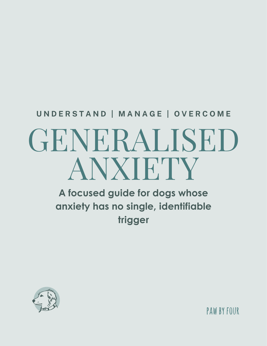GENERALISED ANXIETY - HELPS YOU UNDERSTAND WHAT YOUR DOG IS GOING THROUGH