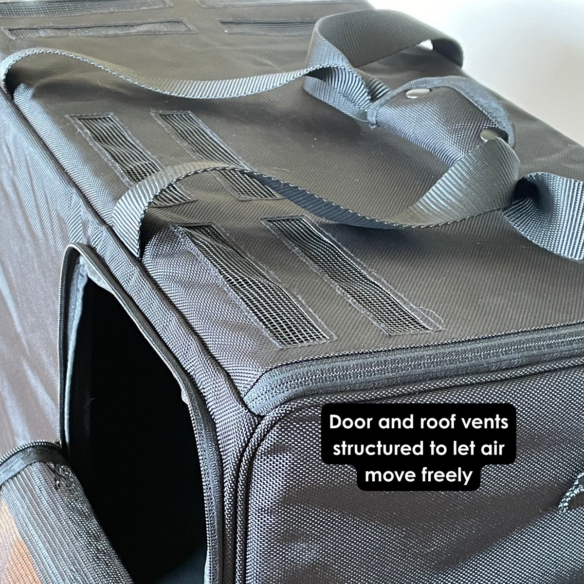 KalmDen | Sound-Absorbing Pet Carrier for Travel Anxiety