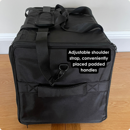 KalmDen | Sound-Absorbing Pet Carrier for Travel Anxiety