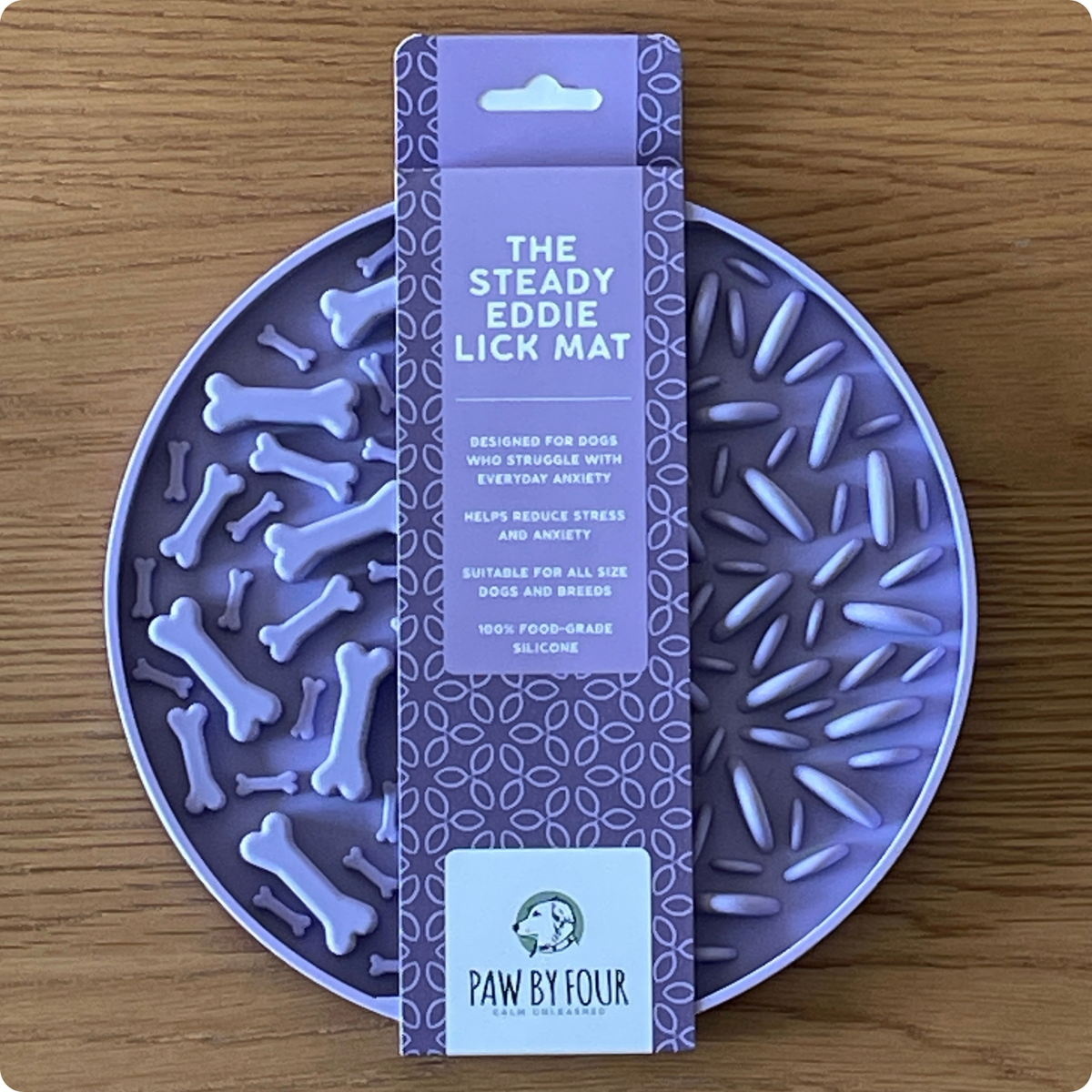 The Steady Eddie | Dog Lick Mat for Separation Anxiety