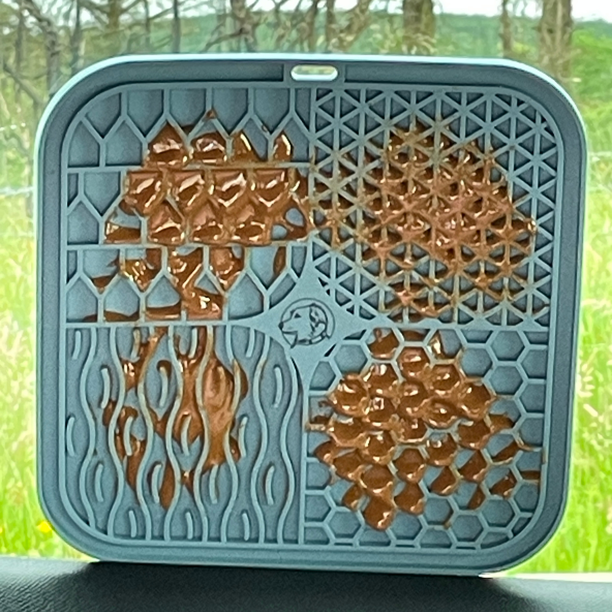 The Travel Buddy | Dog Lick Mat for Travel and Anxiety