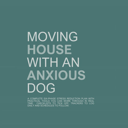 Moving House with an Anxious Dog | A Complete Six-Phase Stress Reduction Plan